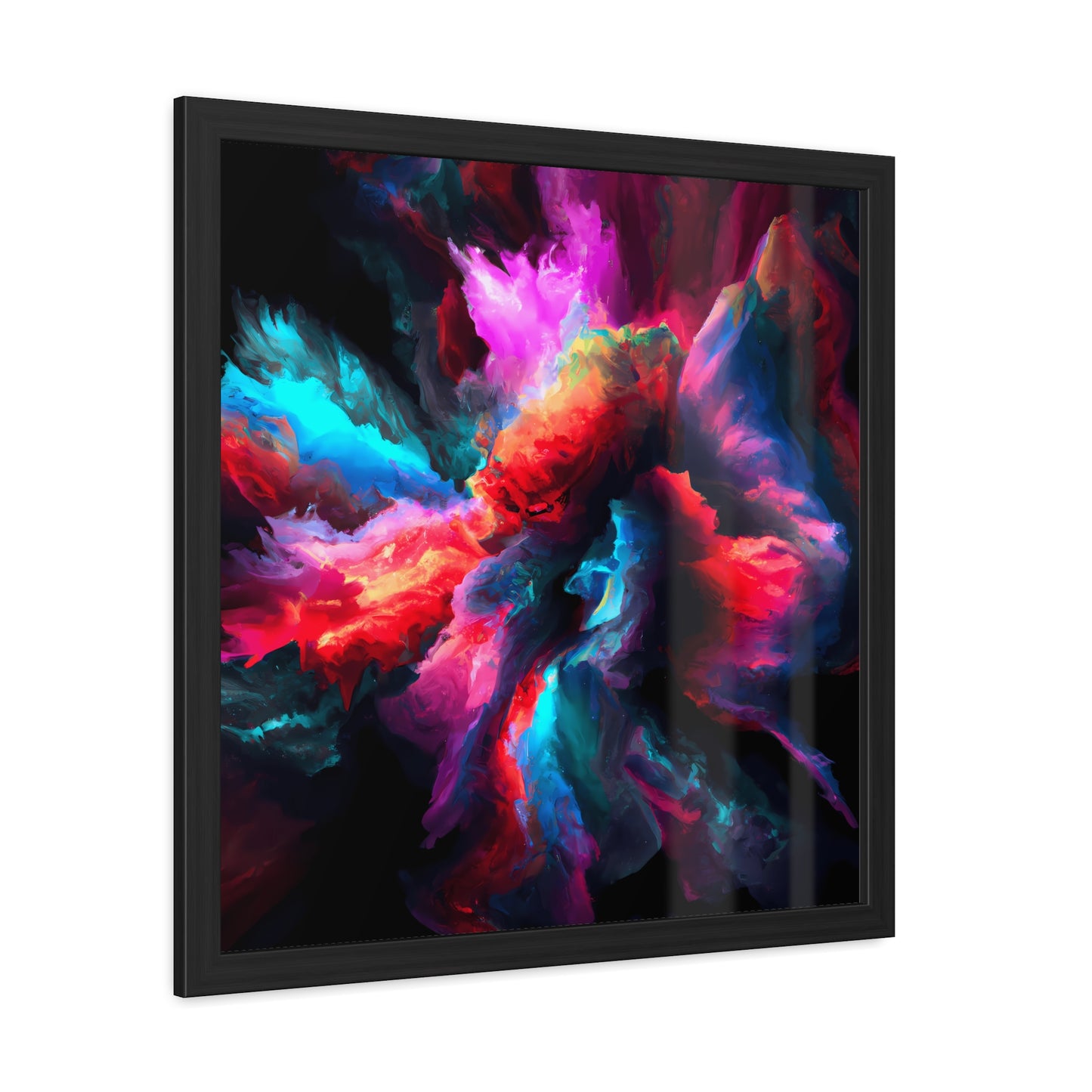 Fabstract 61 - on Framed Print