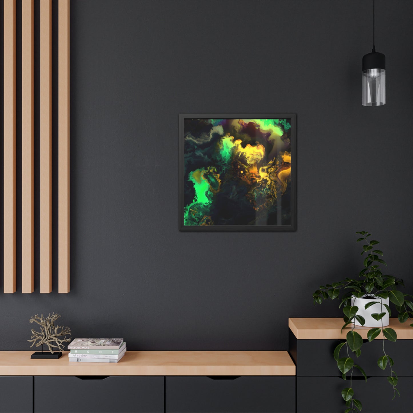 Quantum Euphoria 4 - on Framed Print