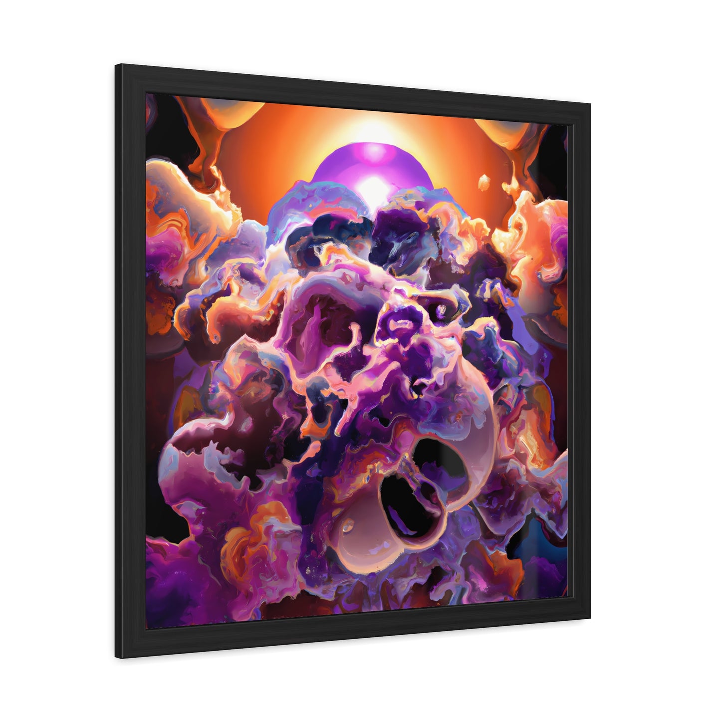 Temporal Flux 11 - on Framed Print